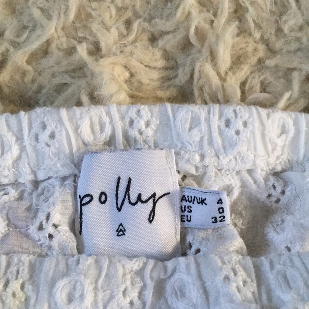 Cute white crop top